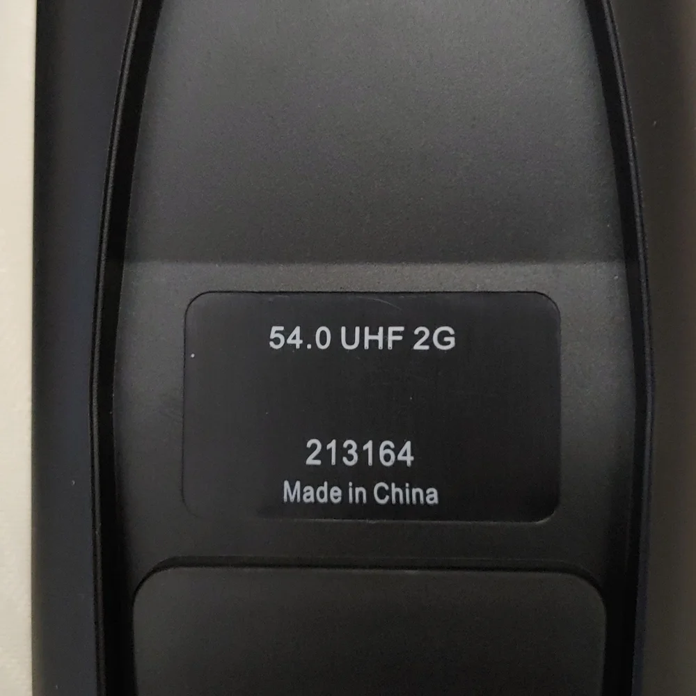 Satellite TV 54.0 UHG 2G Remote Control